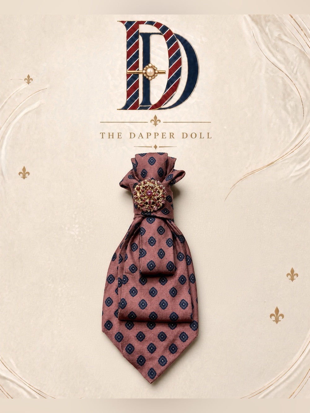The Dapper Doll Women’s Necktie Necklace